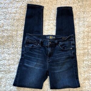 LUCKY Brand Brooke Legging Skinny Blue Jeans 24